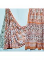 Cotton Multi Daily Wear Printed Saree